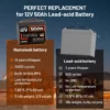 Humsienk 12V 50Ah LiFePO4 aku - Image 2