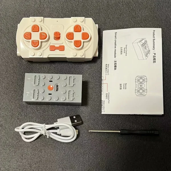high-tech 2.4G bluetooth app moodul rc diy ehitusblokid moc pf power function xl-m-servomootor - Image 5