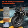 isinwheel T4, T4, 1000W, 48V, 12.5Ah, 20km/h, 70km, 10" elektriline tõukeratas - Image 5