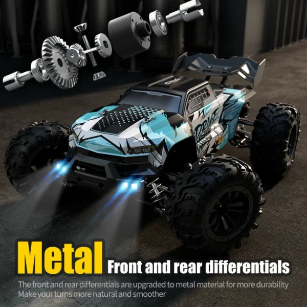 WLtoys 16101 Pro 1:16 75km/h 4WD RC auto - Image 4