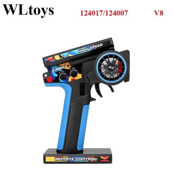 Wltoys 124017-V8 1/12 2.4G 75Km/h 4WD RC puldiauto - Image 6