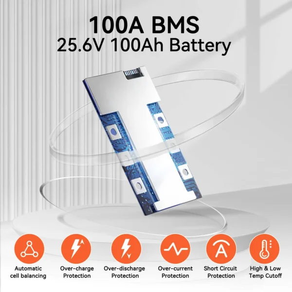 Humsienk 24V 2560Wh 100Ah 44lbs elektriline maastikuratas - Image 4