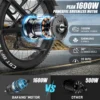 VITILAN T7Pro 1600W 52V 20Ah 56km/h 80km 26" elektriline maastikuratas - Image 3