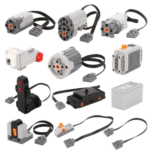 MOC Power Functions mootor IR kaugjuhtimispult akupank ehitusklotsid - Image 3