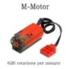 M motor 620rpm PF red