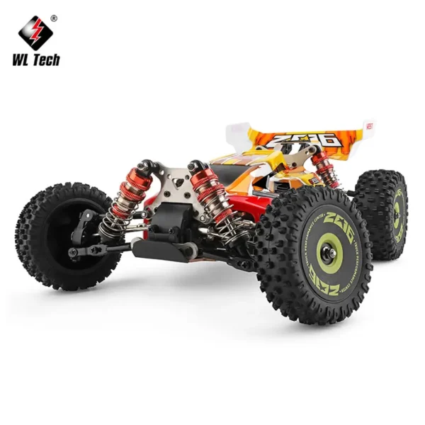 WLtoys 144001 144010 V8 Pro 1/14 4WD RC drift auto 4x4 kõrge kiirus maastikuveoke - Image 3