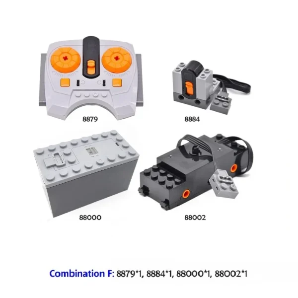 elektronilised mudeliplokid MOC mootori tehnilised osad IR kaugjuhtimispult DIY mänguasjad