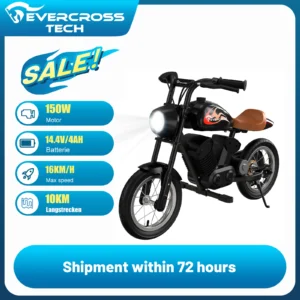 EVERCROSS TECH EV08M 150W 12V 4Ah 16km/h 10km 12" elektriline mootorratas