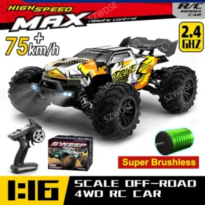 WLtoys 16101 Pro 1:16 75km/h 4WD RC auto