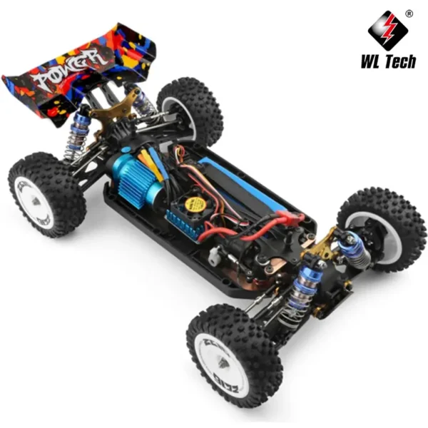WLtoys 124007 1/12 75KM/H 4WD brushless RC puldiauto - Image 4