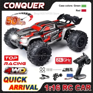 WLtoys 1:16 50km/h 4WD kaugjuhitav monsterauto laste mänguasi