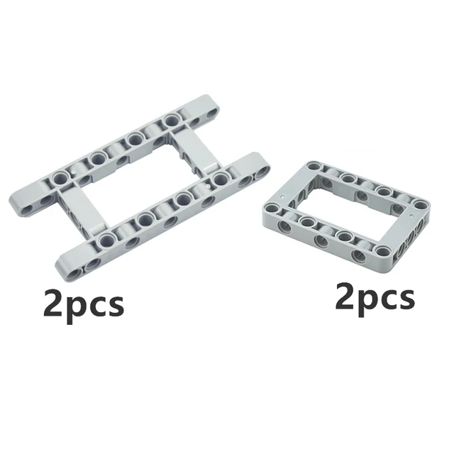 64178 Technic, Liftarm 5 x 11 Open Center Frame Thick - Image 5