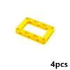 64179 Technic, Liftarm, Modified Frame Thick 5 x 7<span> - </span>64179-yellow
