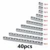 Technic beam sets 24-40 pcs<span> - </span>Light Grey-40pcs