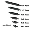 Technic beam sets 24-40 pcs<span> - </span>24pcs-black
