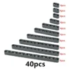 Technic beam sets 24-40 pcs<span> - </span>Dark Gray-40pcs