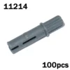 100 pcs. Pins and connectors, various<span> - </span>11214-dark gray