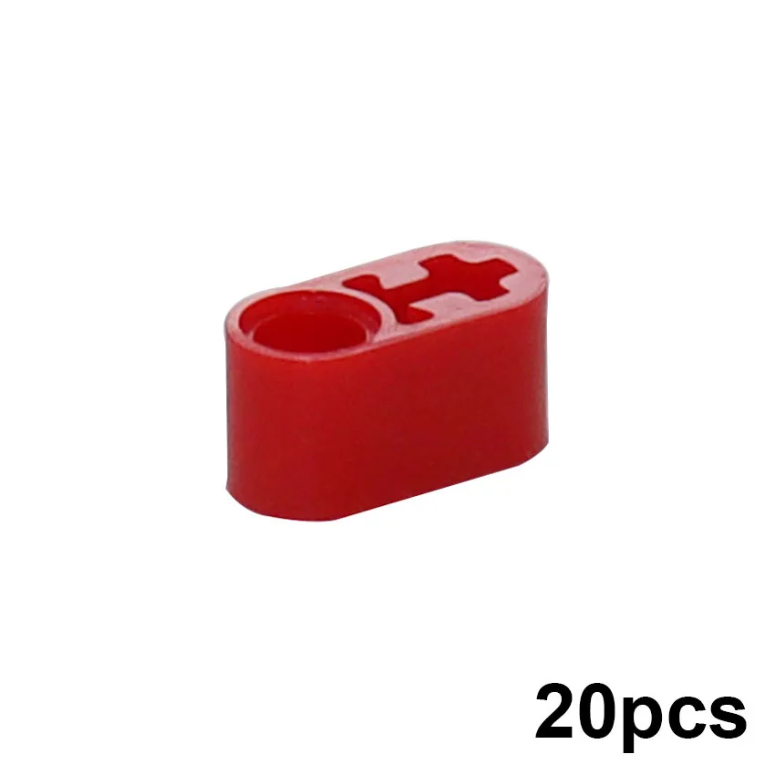 Beams of different lengths, 10 pcs<span> - </span>60483-red