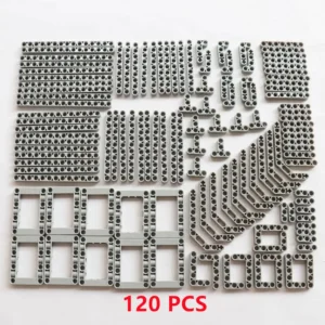120-piece Technic set with various beams<span> - </span>Light Gray