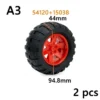 Wheels and tires differ<span> - </span>54120-15038-A3