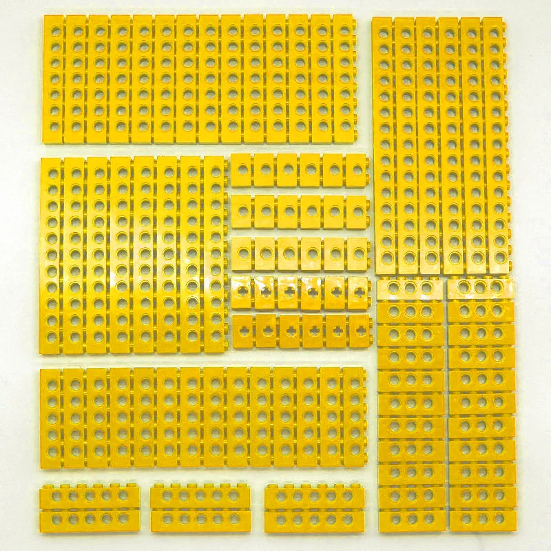 100 pcs Classic set, various beams<span> - </span>yellow 100pcs