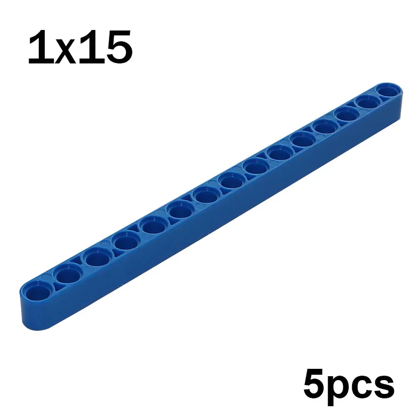 Beams of different lengths, 10 pcs<span> - </span>32278-blue