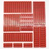 100 pcs Classic set, various beams<span> - </span>red 100pcs