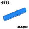 100 pcs. Pins and connectors, various<span> - </span>6558-blue