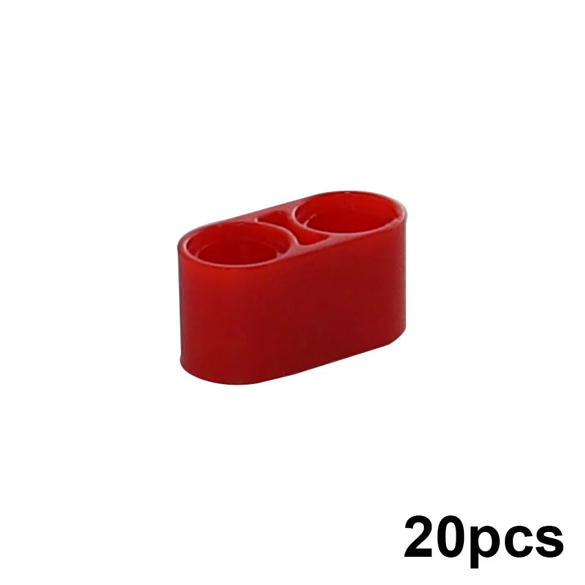 Beams of different lengths, 10 pcs<span> - </span>43857-red