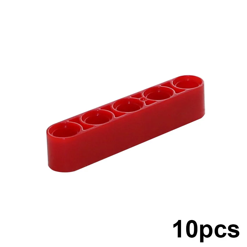 Beams of different lengths, 10 pcs<span> - </span>32316-red
