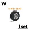 Wheels and tires differ<span> - </span>15413-56145-1set