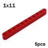 Beams of different lengths, 10 pcs<span> - </span>32525-red