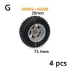 Wheels and tires differ<span> - </span>69909-56908 G