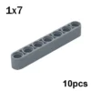 Beams of different lengths, 10 pcs<span> - </span>32524-lightgrey