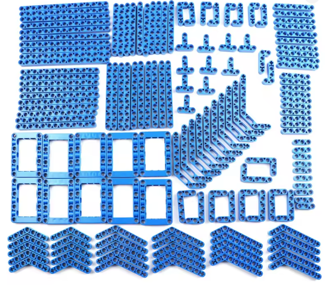 Brickfight building set 1200pcs Mould King<span> - </span>BLUE
